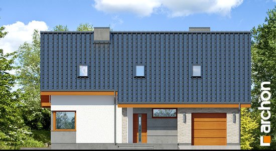 Проект дома Дом в журавках 4 - 3 С мансардным этажом дома в Киеве