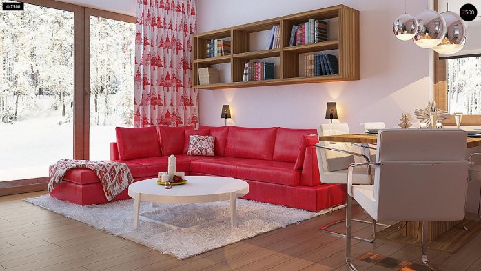 Проект дома U253 - 7 Одноэтажные дома в Киеве