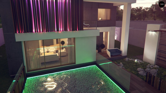 Проект дома Ux124 - 15 Двухэтажные дома в Киеве