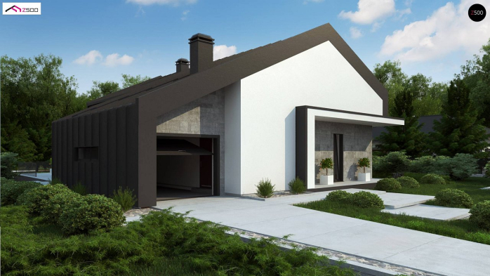 Проект дома U458 - 5 Одноэтажные дома в Киеве