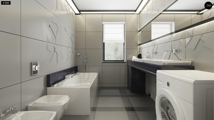 Проект дома Ux123 P - 5 Двухэтажные дома в Киеве