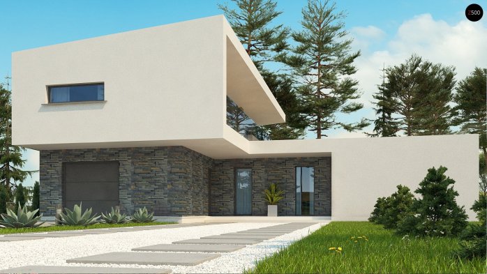 Проект дома Ux70 - 10 Двухэтажные дома в Киеве