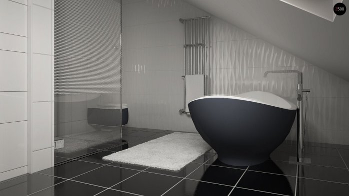 Проект дома U119 - 11 С мансардным этажом дома в Киеве