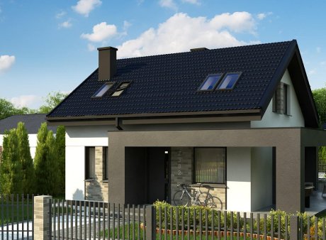 Проект дома U382