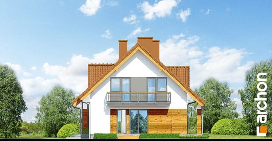 Проект дома Дом в голденах - 4 С мансардным этажом дома в Киеве