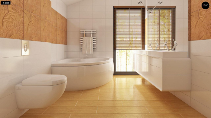 Проект дома Ux40 - 12 С мансардным этажом дома в Киеве