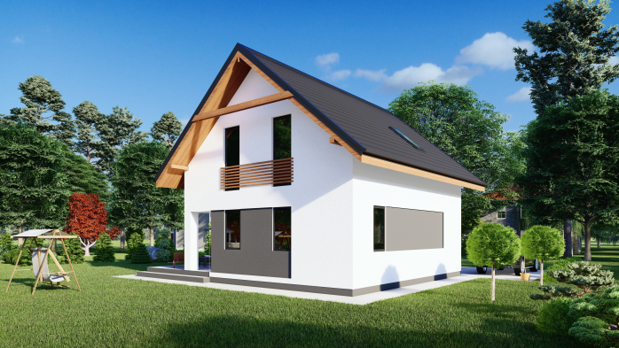 Проект дома DBT 417 - 3 Двухэтажные дома в Киеве