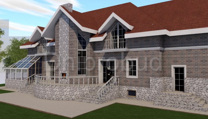 Элитная усадьба в Вольноандреевка (Запорожье)