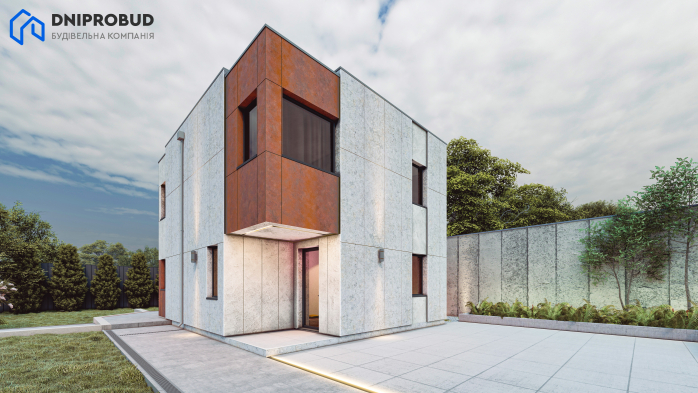 Проект дома DB 46 - 5 Двухэтажные дома в Киеве