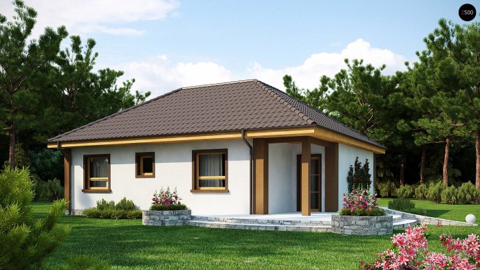 Проект дома U15 - 1 Одноэтажные дома в Киеве
