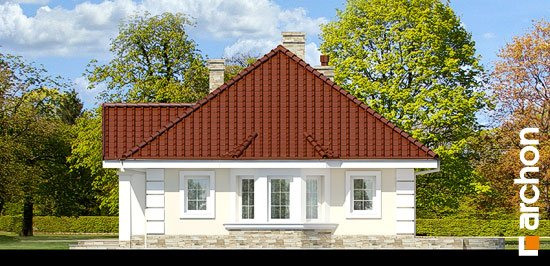 Проект дома Дом в лотосах 2 вер.2 - 4 Одноэтажные дома в Киеве