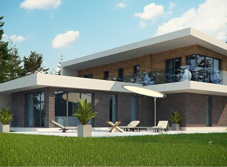 Проект дома Ux70