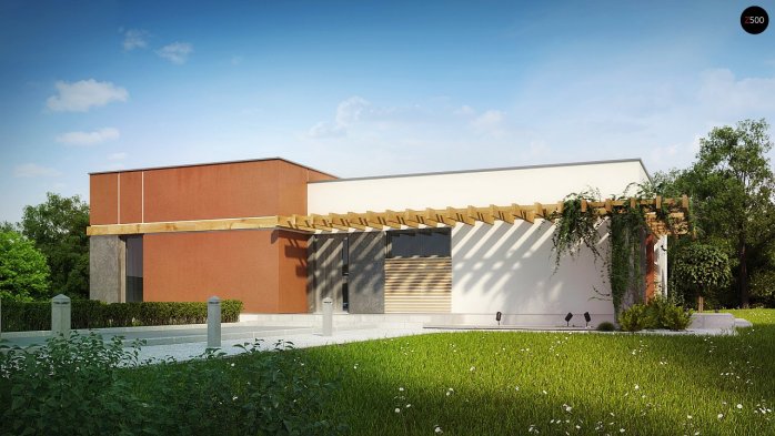 Проект дома Ux101 - 2 Одноэтажные дома в Киеве