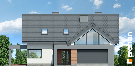 Проект дома Дом в альбициях 2 (Г2) - 3 С мансардным этажом дома в Киеве