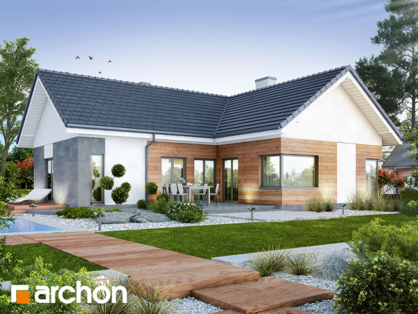 Проект дома Дом в галах (Г) - 1 Одноэтажные дома в Киеве