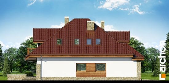 Проект дома Дом в зефирантесе вер.2 - 5 С мансардным этажом дома в Киеве