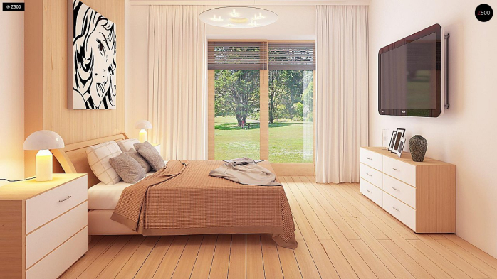 Проект дома U69 GP - 9 Одноэтажные дома в Киеве