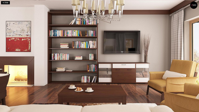 Проект дома U199 - 5 Одноэтажные дома в Киеве