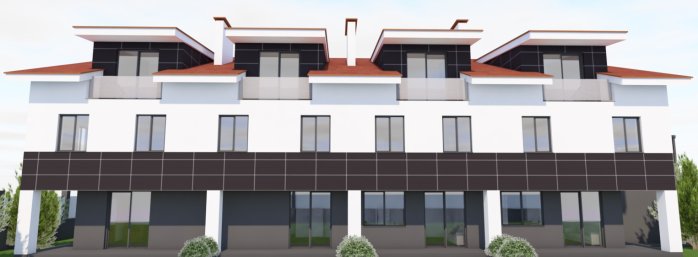 Проект дома Db 11 - 4 С мансардным этажом дома в Киеве