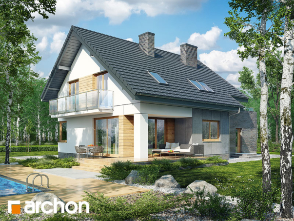 Проект дома Дом в глостерах - 2 С мансардным этажом дома в Киеве