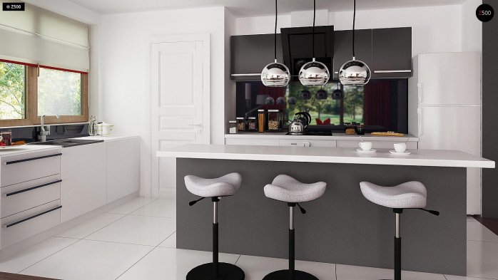 Проект дома U52 - 8 Одноэтажные дома в Киеве