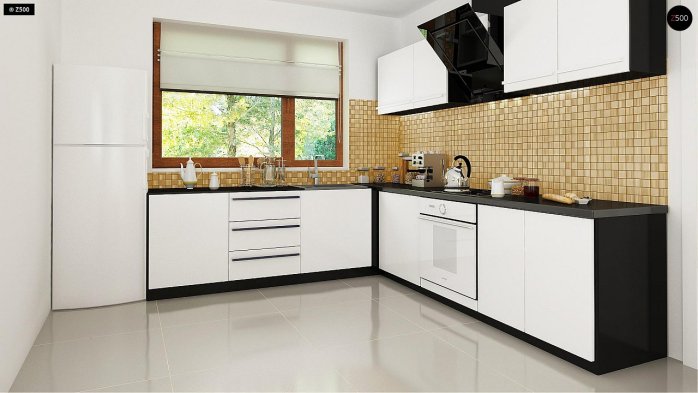 Проект дома U183 - 8 С мансардным этажом дома в Киеве