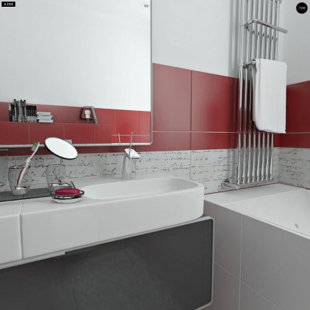 Проект дома Ux24 a k - 22 Двухэтажные дома в Киеве