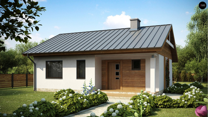 Проект дома U78 - 1 Одноэтажные дома в Киеве