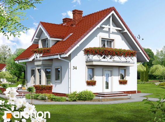 Проект дома Дом в рододендронах (П) вер.2