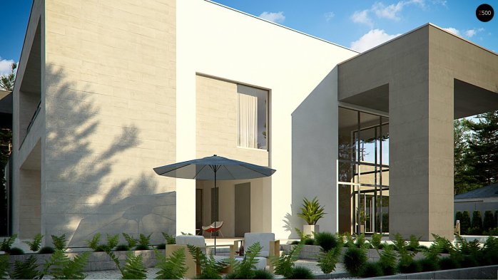 Проект дома Ux127 - 6 Двухэтажные дома в Киеве