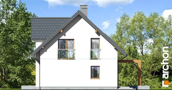 Проект дома Дом в люцерне 9 - 5 С мансардным этажом дома в Киеве