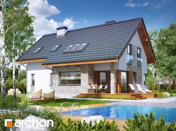 Проєкт будинку Будинок у бровниках 3