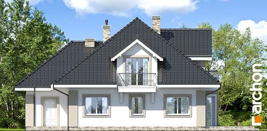 Проект дома Дом в дуброве (Г2) вер.2 - 6 С мансардным этажом дома в Киеве