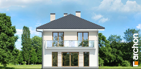 Проект дома Вилла Юлия 2 вер.2 - 6 Двухэтажные дома в Киеве