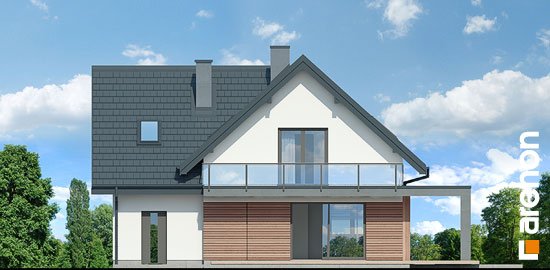 Проект дома Дом в фаворитках 2 - 6 С мансардным этажом дома в Киеве