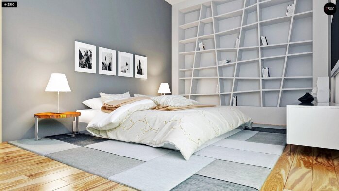 Проект дома Ux105 B - 10 Одноэтажные дома в Киеве