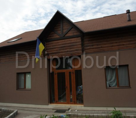 Комбинированный дом в с. Любимовка (1B)