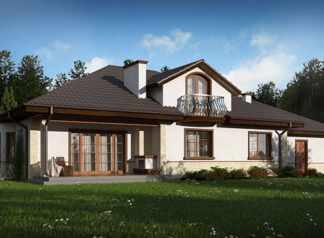 Проект дома U10 GL2 STU bk