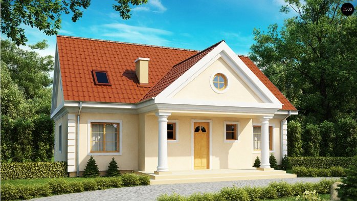 Проект дома U9 - 2 С мансардным этажом дома в Киеве