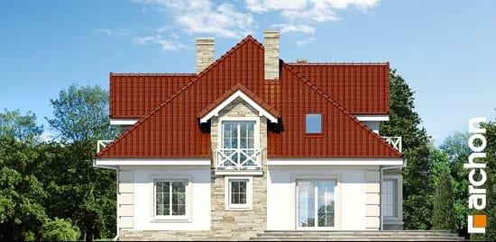 Проект дома Дом в тимьяне 3 вер.2 - 6 С мансардным этажом дома в Киеве