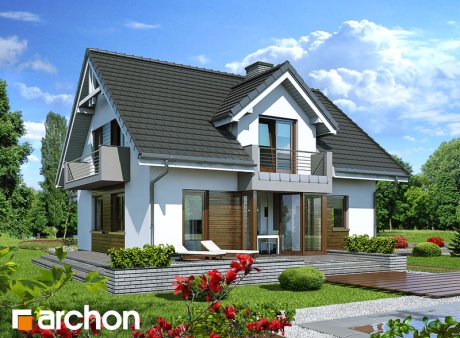 Проект дома Дом в рододендронах 5 (H) вер.2