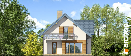 Проект дома Дом под финиковой пальмой (Г2) вер.2 - 5 С мансардным этажом дома в Киеве