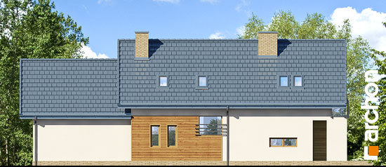 Проект дома Дом под финиковой пальмой (Г2) вер.2 - 6 С мансардным этажом дома в Киеве