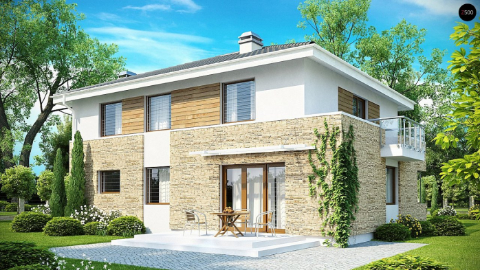 Проект дома Ux29 S - 2 Двухэтажные дома в Киеве