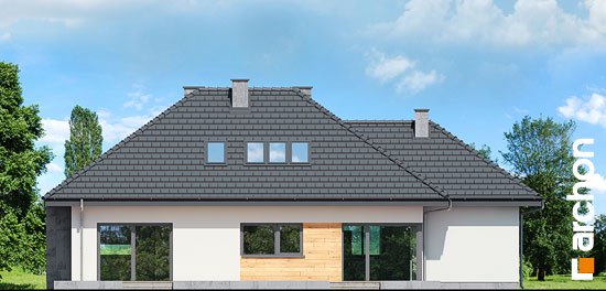 Проект дома Дом под красной рябиной (ДМН) вер.2 - 6 С мансардным этажом дома в Киеве