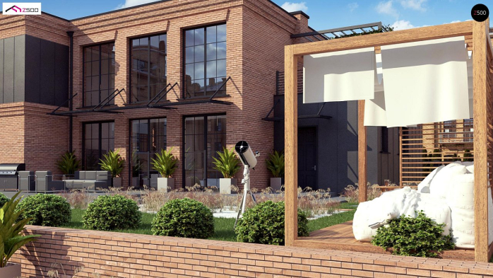 Проект дома Ux126 - 2 Двухэтажные дома в Киеве