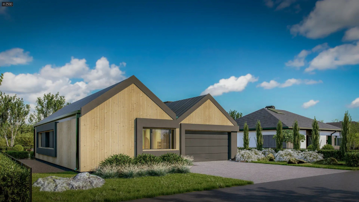 Проект дома U388 B - 2 Одноэтажные дома в Киеве