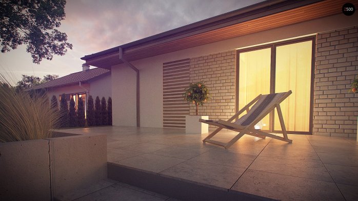 Проект дома U301 - 19 Одноэтажные дома в Киеве