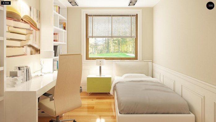 Проект дома U106 - 9 С мансардным этажом дома в Киеве