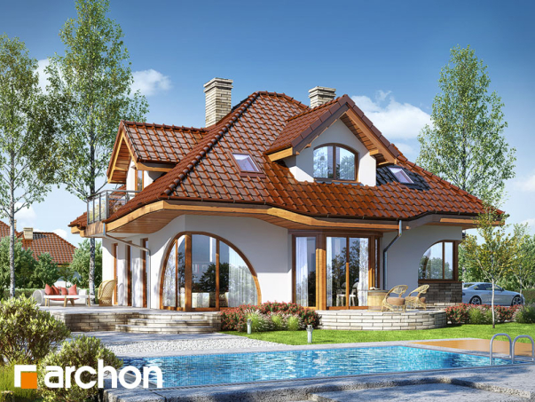 Проект дома Дом в зефирантесе 2 (Г2)  - 2 С мансардным этажом дома в Киеве